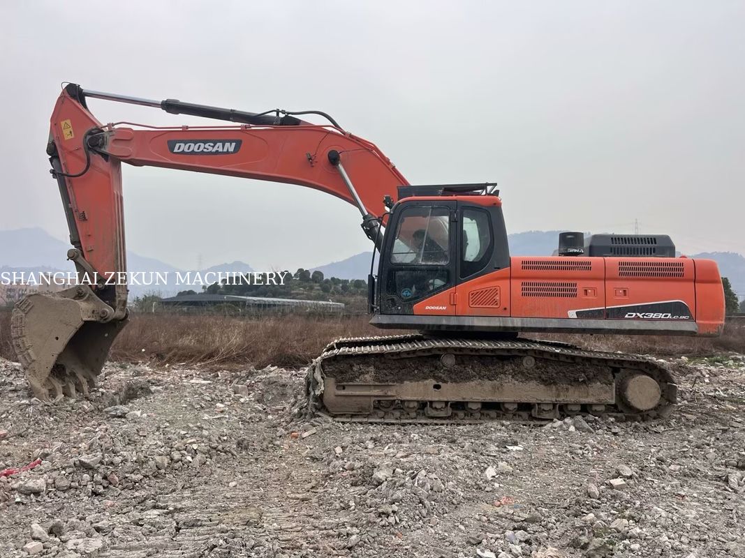 ৪৮১৬ ঘণ্টার কাজের পর ভালো অবস্থায় ব্যবহৃত ২০২০ সালের ডুসান ডিএক্স৩৮০ খনন যন্ত্র