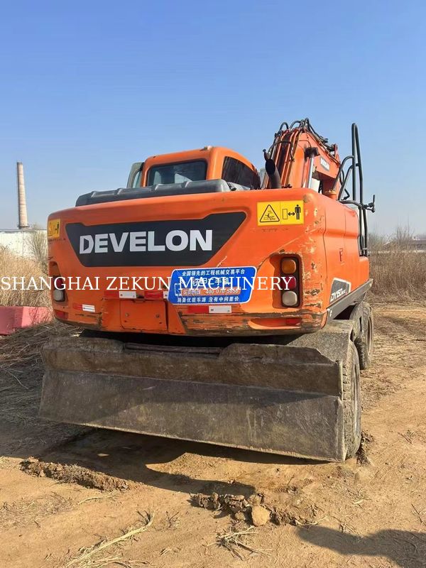 Doosan DX150W-9C Excavator 15 টন হুইল টাইপ বিক্রয়ের জন্য