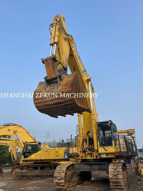 2019 কমাতসু পিসি1250-8 এক্সক্যাভারেটর ব্যবসায়ের জন্য আদর্শ 120 টন মাইনিং ইউনিট
