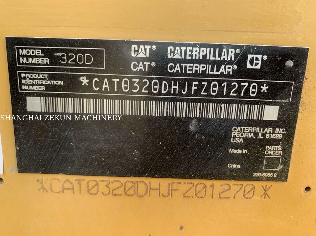 2020 Cat 320D2L Excavator 21 টন ইউনিট 5238 ঘন্টা ভারী দায়িত্ব প্রকল্পের জন্য