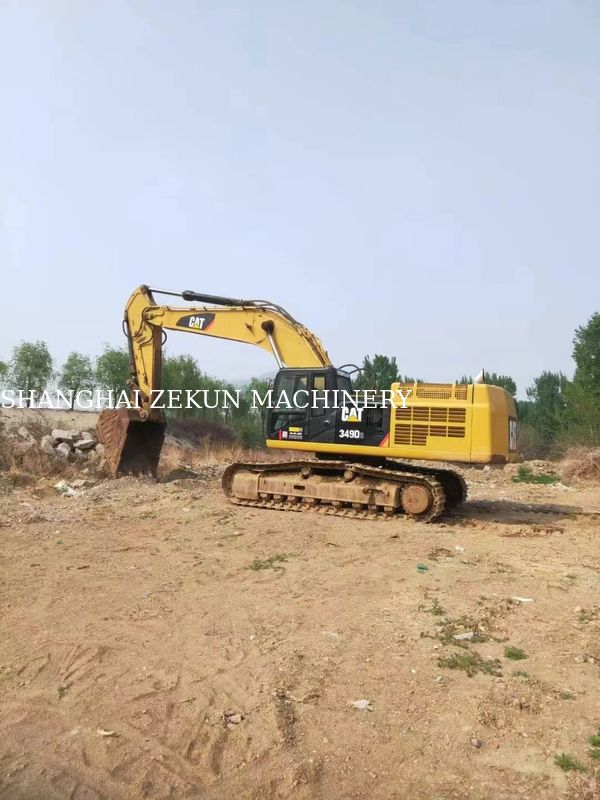 2019 Cat 349D2 Excavator 50 Ton 5000 ঘন্টা ভারী সরঞ্জাম ফ্লিটের জন্য