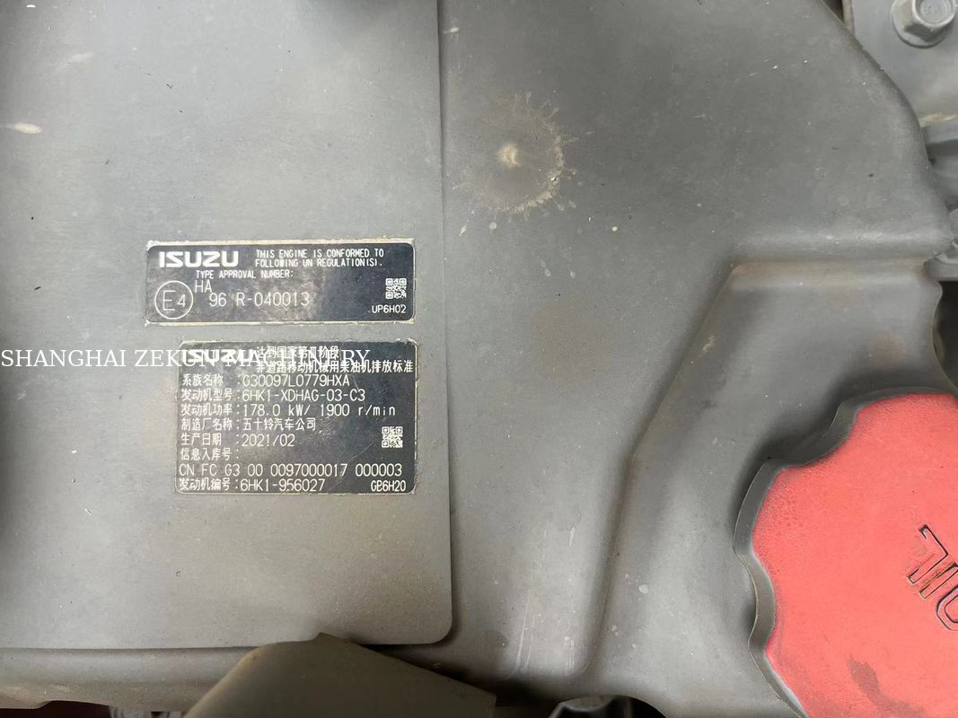 ২০২২ হিতাচি ZX330-5A খননকারী, ২৯৬৮ ঘণ্টা, হাইড্রোলিক চাপ ৩৪.৩ MPa, বুমের দৈর্ঘ্য ৬.৫ মিটার