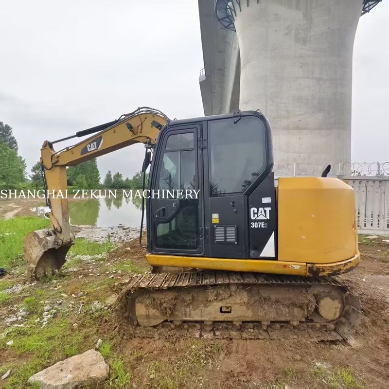 2017 CAT 307E2 খননকারী 12544 ঘন্টা সর্বোচ্চ ডাম্পিং উচ্চতা 070 মিমি হাইড্রোলিক চাপ 28 MPa
