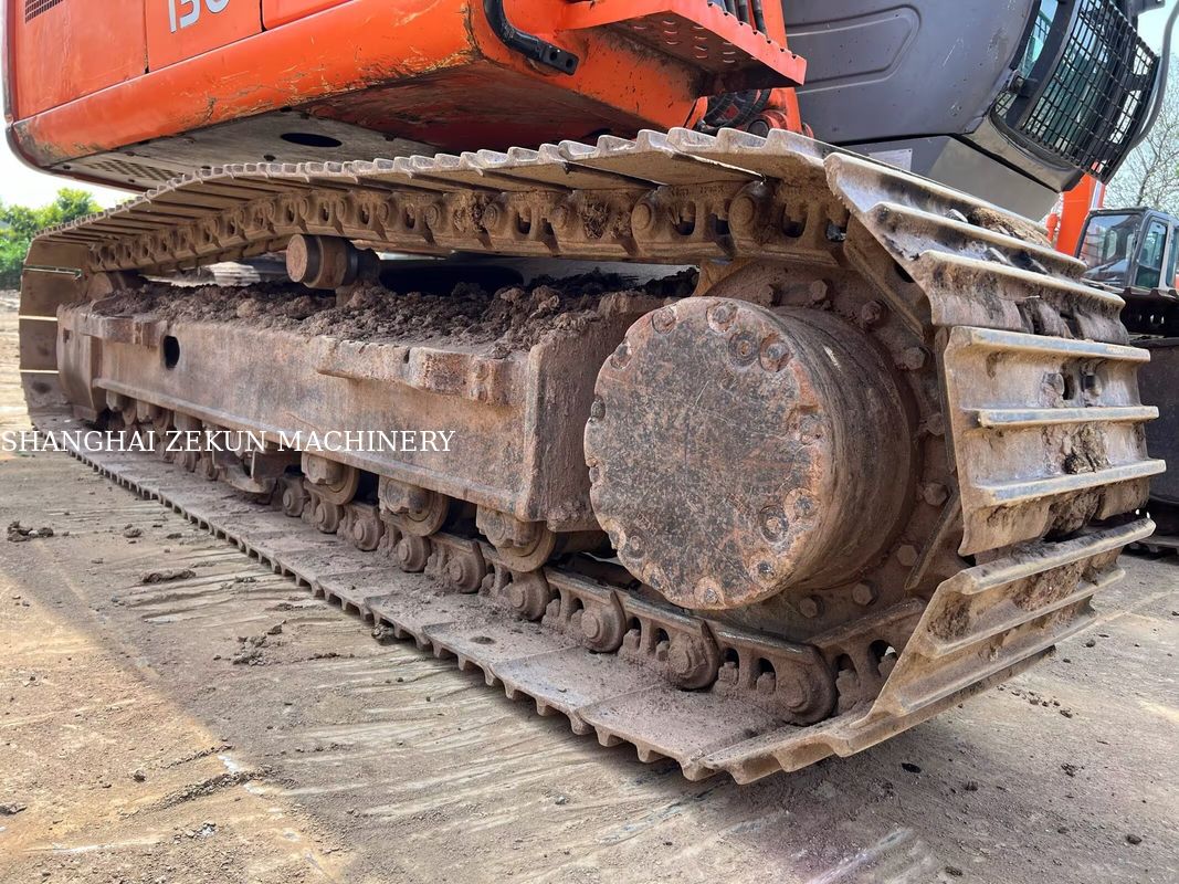 ব্যবহৃত হিটাচি ZX130-6 Excavator 11053hrs সঙ্গে 4.6m বুম দৈর্ঘ্য 34.3 এমপিএ জলবাহী চাপ