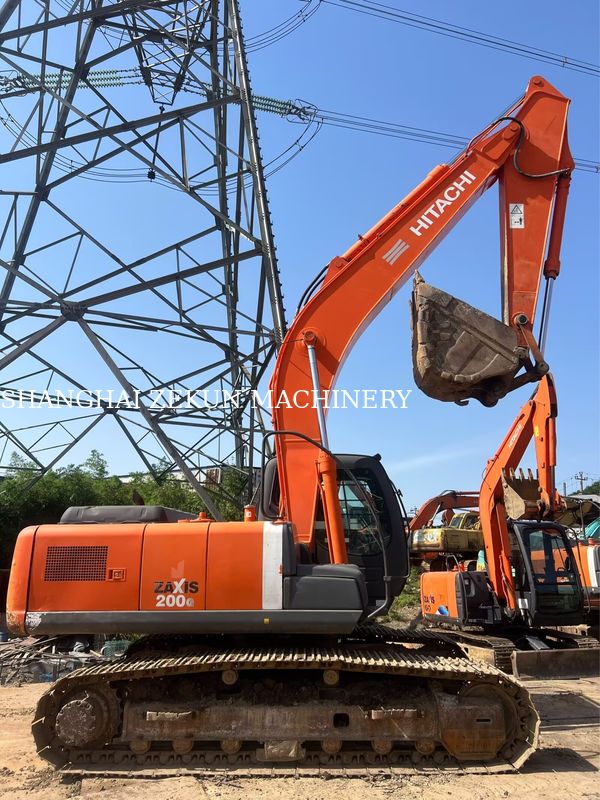 হিটাচি ZX200-3G খননকারী, ১২০৮১ ঘণ্টা, ভ্রমণের গতি ৩.৫ / ৫.৫ কিমি/ঘণ্টা, কেবিন বৈশিষ্ট্য মাল্টিফাংশন ডিসপ্লে